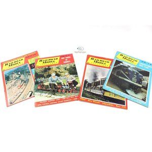 4 VTG 1966 Railroad Model Craftsman Magazine Lot JUNE JULY SEPTEMBER DEC…